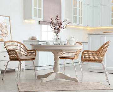 Beautiful Kitchen With A Dining Area